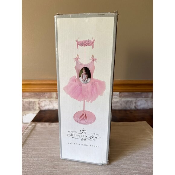 Sheffield Home Pink Ballerina Dress Photo Frame With Box Vintage - Picture 10 of 16